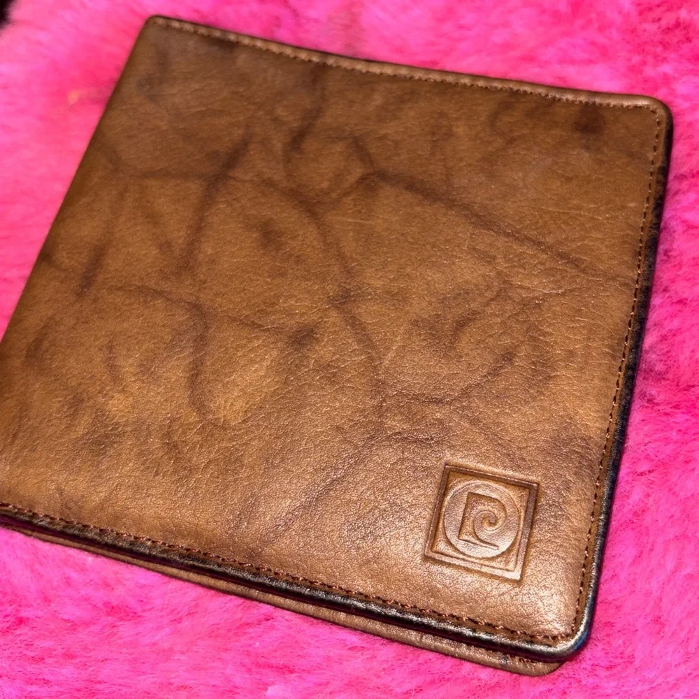 NWT VINTAGE WALLET BUNDLE! Pierre Cardin men's bifold wallet crafted